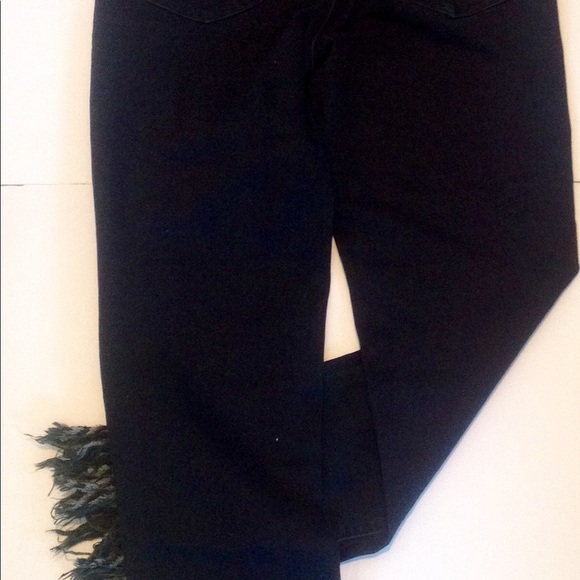 Joseph Ribkoff jeans pants SZ8 with tussles - Picture 4 of 6